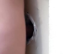 Giant Cock Uses British Twinks Bedroom As A Glory Hole Express: Hot Cumshot With Hung Monster Dick!
