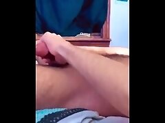 Very sexy armature 21 year old jerks his hard cock