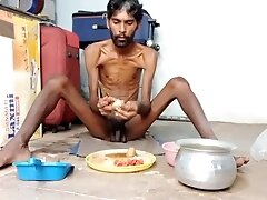 Hot Boy Rajeshplayboy993 Cooking Aalu Curry Part 1