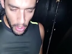 Menage With Three Males Fucking In The Dark Of The Gay Club In Brazil 8 Min