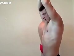 Astonishing Porn Video Homosexual Wrestling Craziest , Take A Look