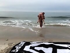 Adam Killian and Skyy Knox in Fuck a Bitch on the Beach
