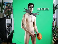 The PUMPKIN KING with a HUGE cock