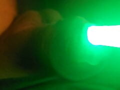 Cock Sounding with a Glowstick in my Pisshole doing a little Urethral Play