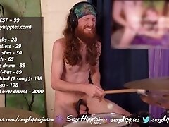 'I CUM ALL OVER MY DRUMS LIVE ON CAM'