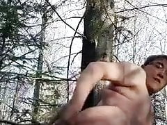 Stefen Gutfleisch in the forest