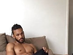 My black cousin jerking fo for money this is insane hot