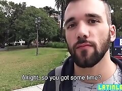 Stranger Gets Butt Ripped By Latino Boy