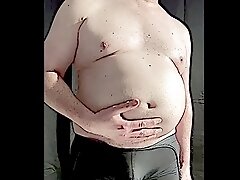 tummy show with grease. Ximd9000 in a singlet.
