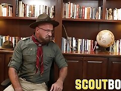 ScoutBoys - Virgin scout first time fingered handjob from Felix Kamp