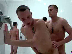 Army men ravage fellow gallery queer The Hazing, The Showering and The
