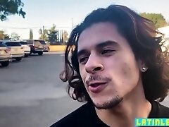Latino teen picks up a famous ass for some bareback fun